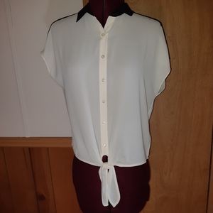 NWOT Forever 21 Tie Shirt